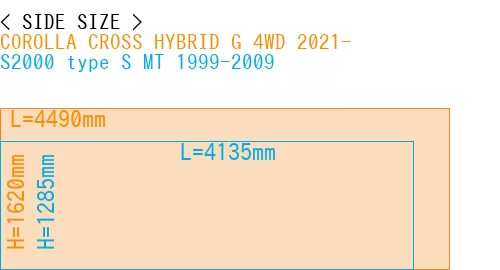 #COROLLA CROSS HYBRID G 4WD 2021- + S2000 type S MT 1999-2009